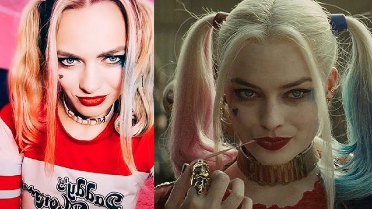 a sinistra Anastasyia Prichinina, a destra Margot Robbie