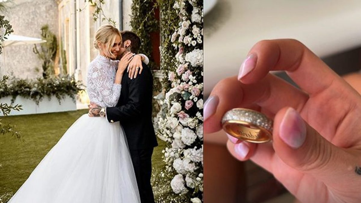 Chiara Ferragni festeggia tre anni di matrimonio con Fedez: dal vestito  alle fedi, i dettagli svelati