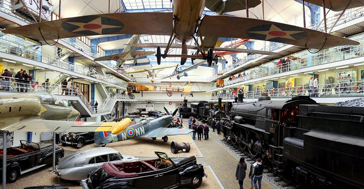 Interno del Museo della Tecnologia di Praga.