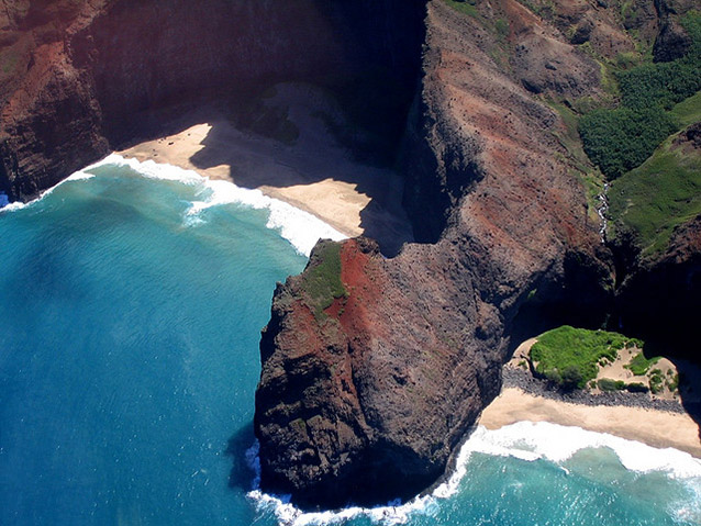 Honopu Arch, Hawaii, Usa.