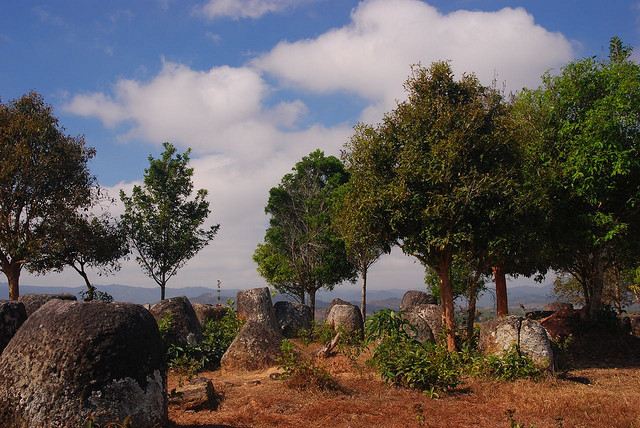 Le giare di pietra in Laos