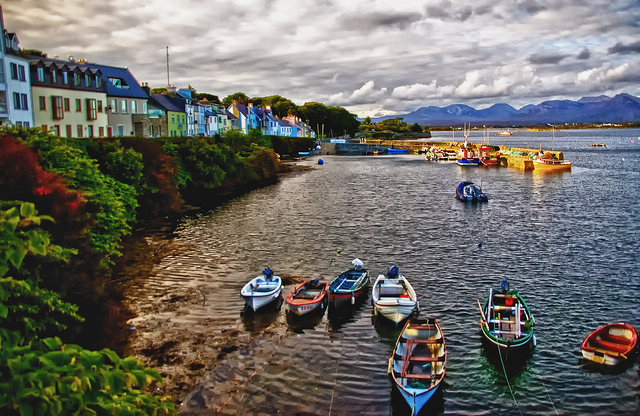 Roundstone, Connemara, Irlanda (Foto da Flickr).