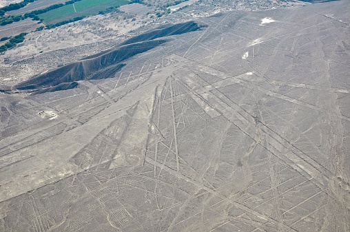 Le linee di Nazca viste dall'aereo