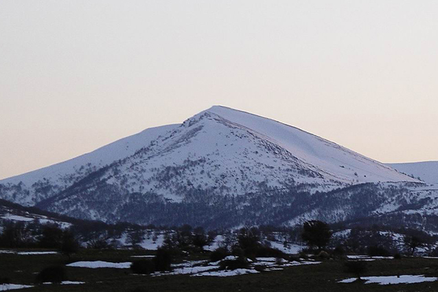 Monte Spada da Fonni (foto di Max Oppo).