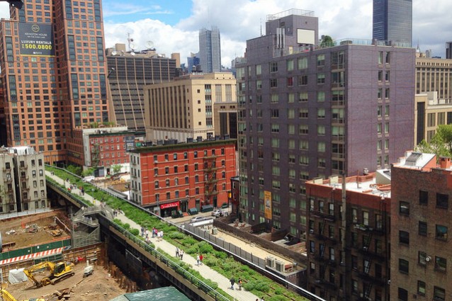 Veduta dell’High Line Park – Foto di David Shankbone