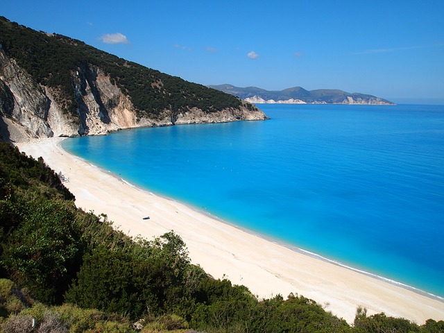 Spiaggia di Cefalonia (foto Pixabay)