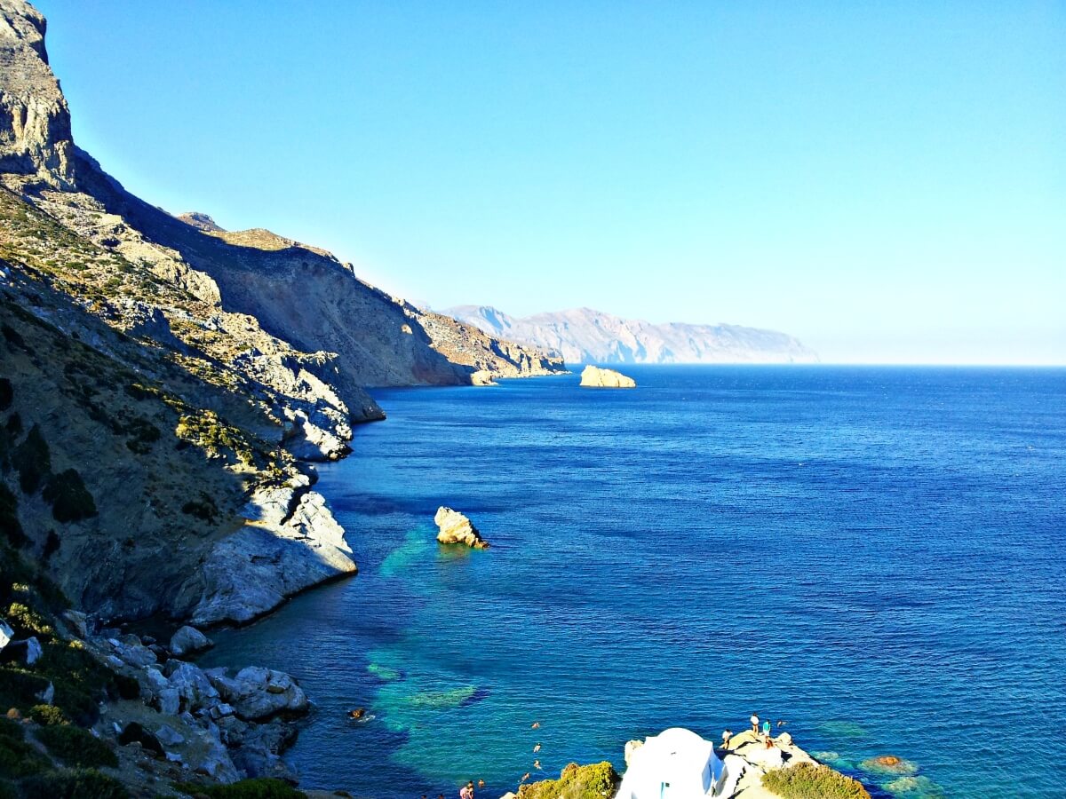 Amorgos – Spiaggia di Agia Anna