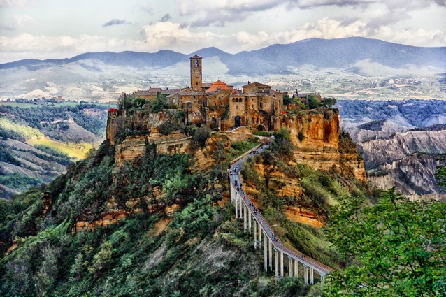 Civita di Bagnoregio. Foto da Flickr