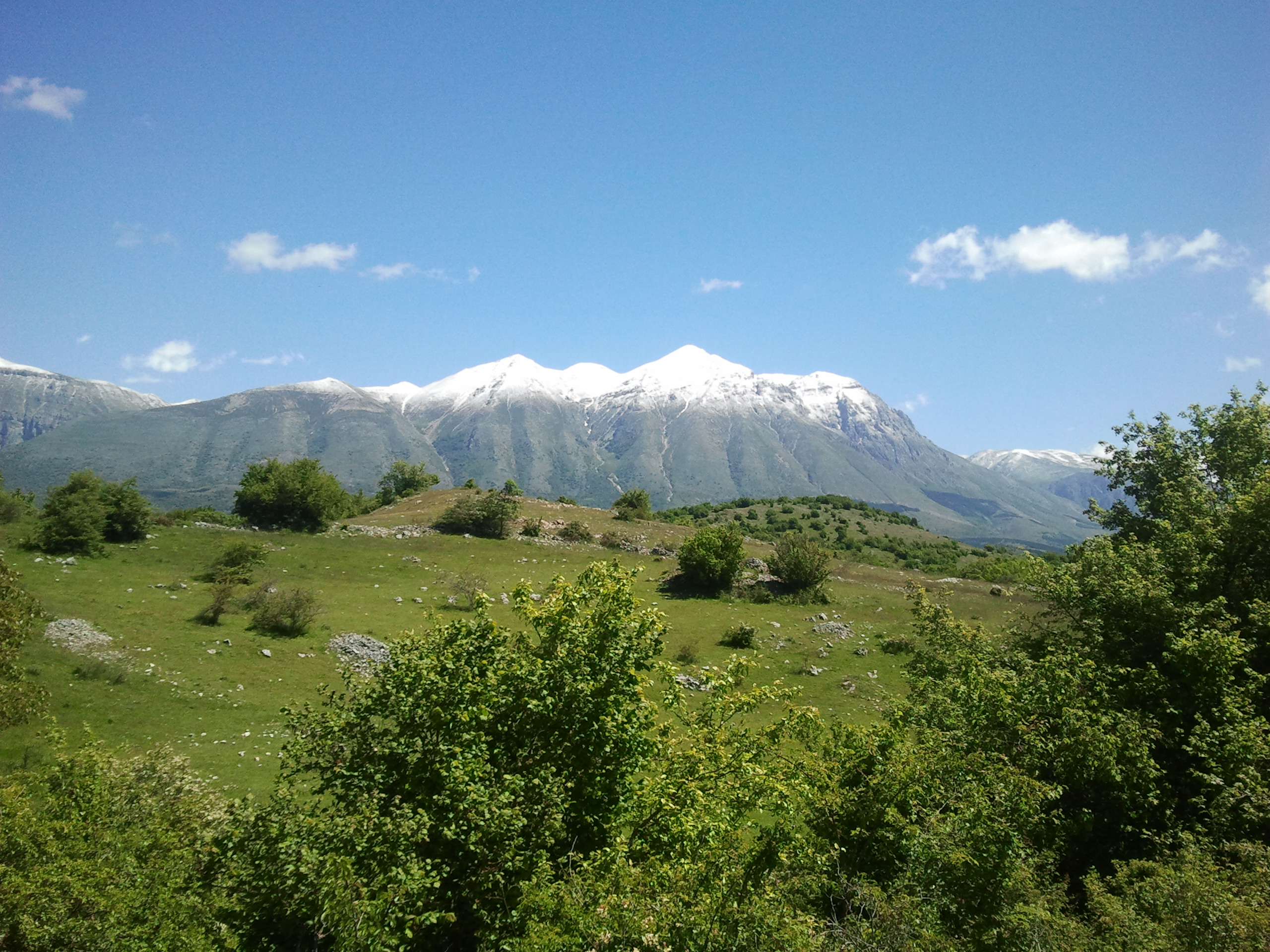 Veduta del Monte Velino