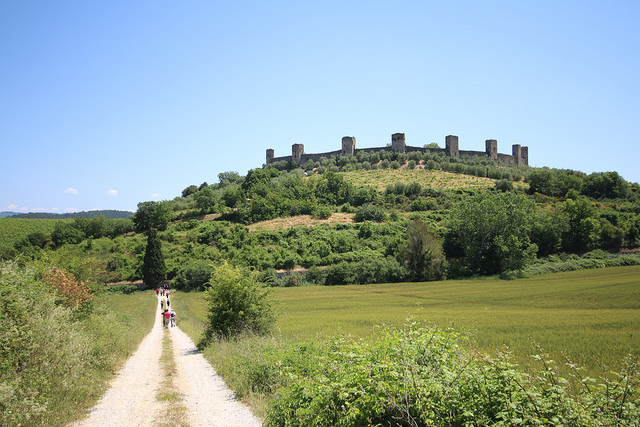 Monteriggioni, una tappa della Via Francigena – Credits: Visit Tuscany