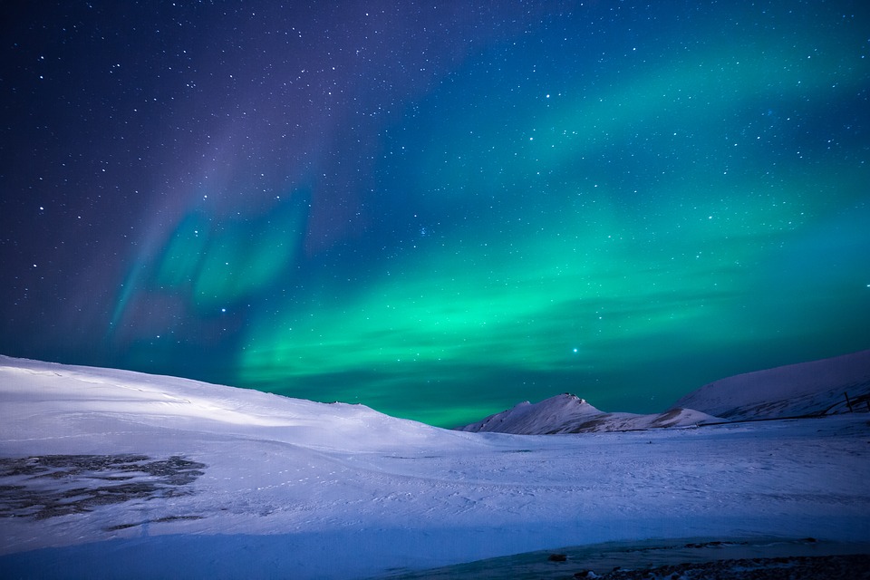 Aurora Boreale. Foto da pixabay