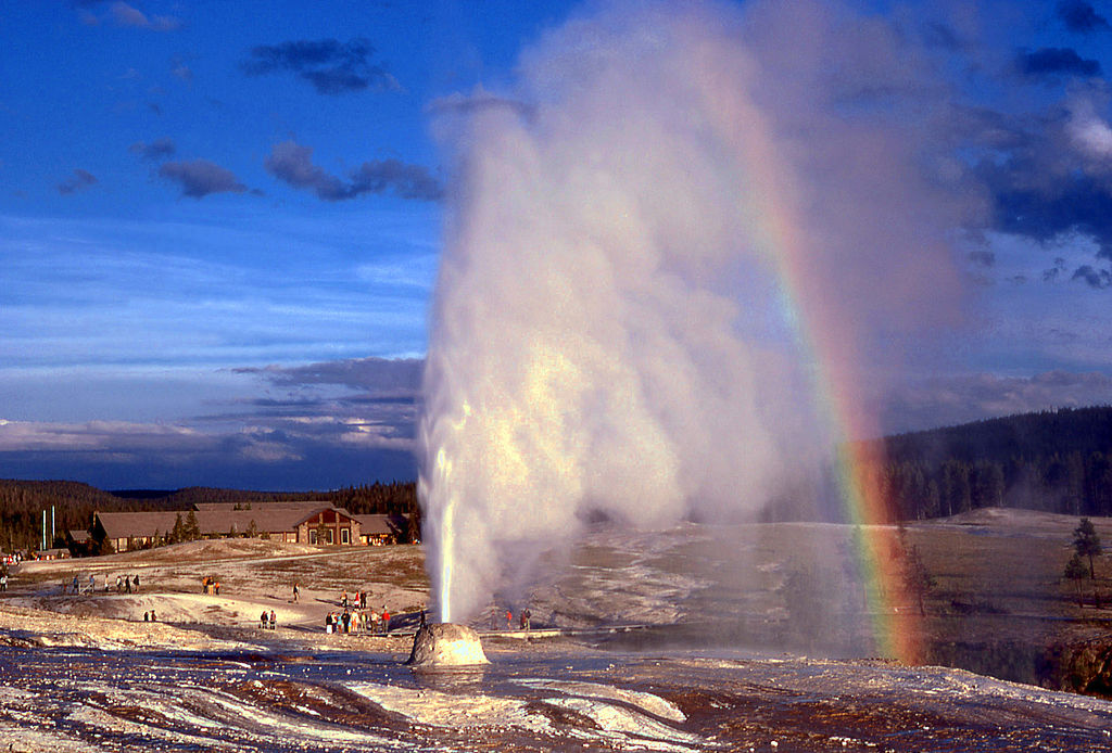 Geyser nel Yellowstone National Park. Foto da Wikipedia