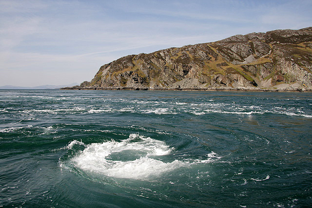 Saltstraumen, in Norvegia. Foto da Wikipedia