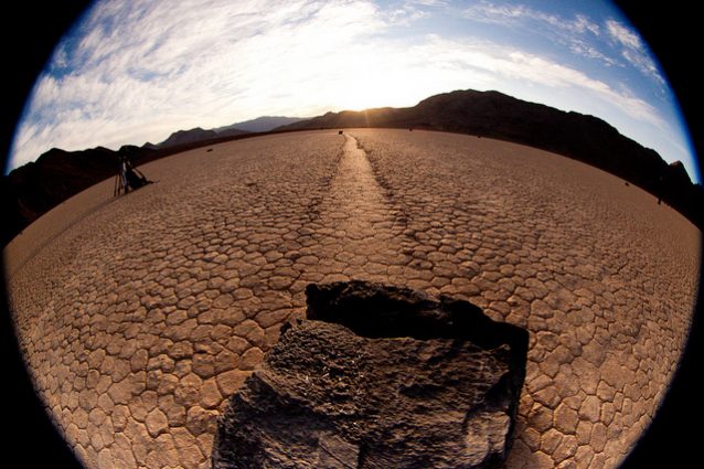 Racetrack Playa. Foto di Thomas Hawk