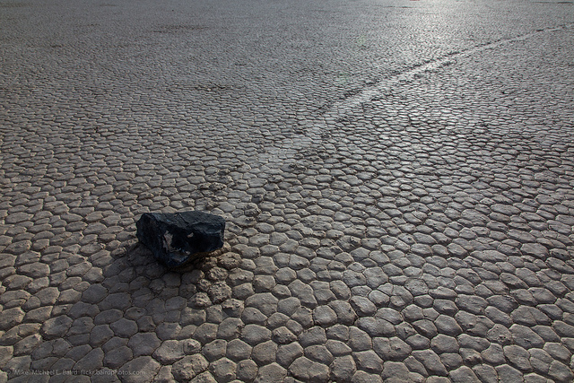 Racetrack Playa. Foto di Mike Bair