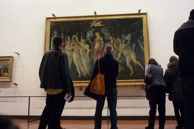 La Primavera di Sandro Botticelli agli Uffizi di Firenze – Credits: concha.roda