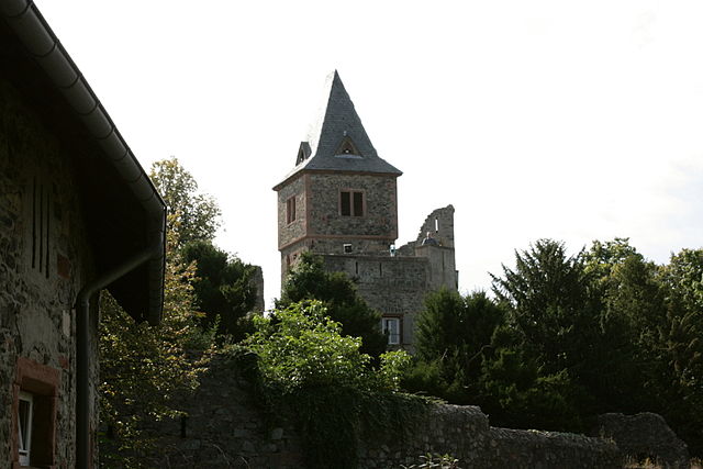 Uno scorcio del Castello di Frankenstein – Foto Wikimedia Commons