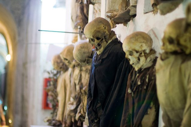Mummie, Catacombe dei Cappuccini di Palermo – Foto di Giovy
