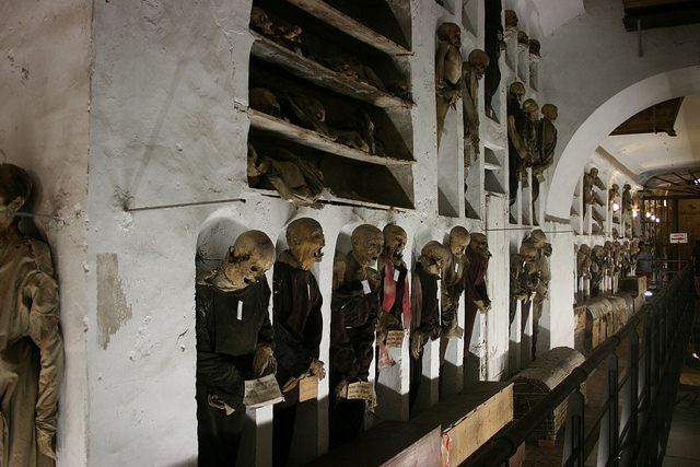 Catacombe dei Cappuccini, Palermo – Foto di Juan Antonio F. Segal