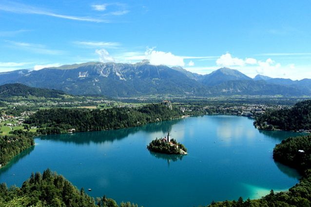 Veduta del Lago di Bled – Foto Wikimedia Commons