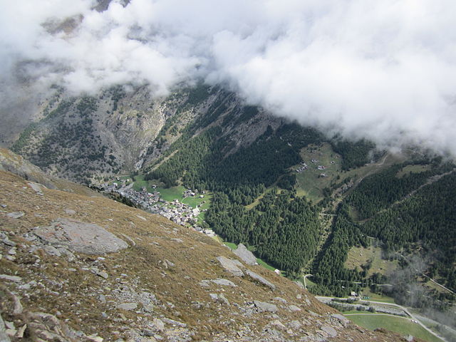 Saas–Almagell – Foto Wikimedia Commons