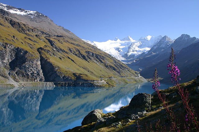 Grimentz, Lago di Moiry – Foto Wikimedia Commons