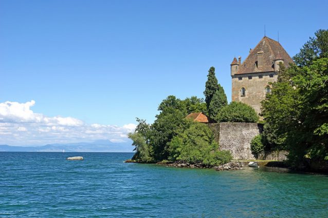 Castello d'Yvoire – Foto di Dennis Jarvis