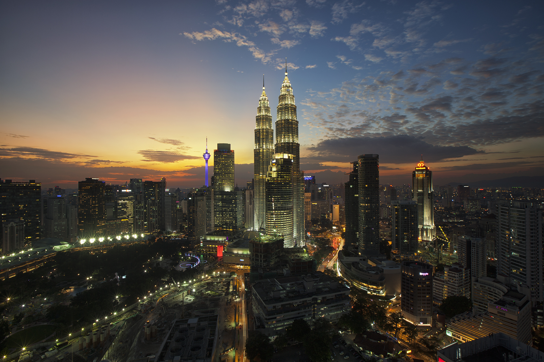 Skyline di Kuala Lumpur – Foto Pexels