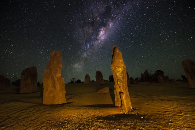 Via Lattea sul Deserto dei Pinnacoli – Foto di Inefekt69