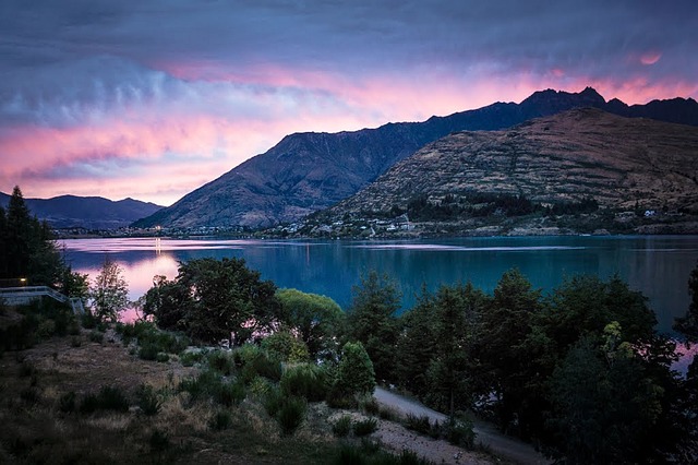 Tramonto a Queenstown – Foto Pixabay