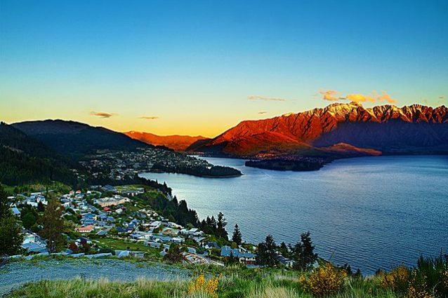 Veduta di Queenstown – Foto Wikimedia Commons