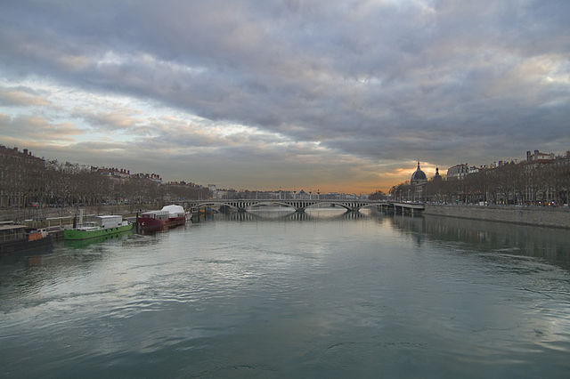 Rodano, Veduta di Lione – Foto Wikimedia Commons