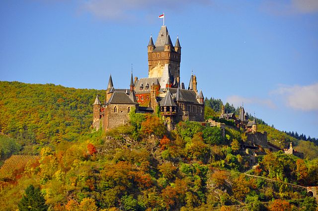 Cochem, Reichsburg – Foto Wikimedia Commons