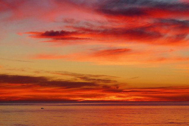Tramonto a Seaford, Adelaide – Foto di Les Haines