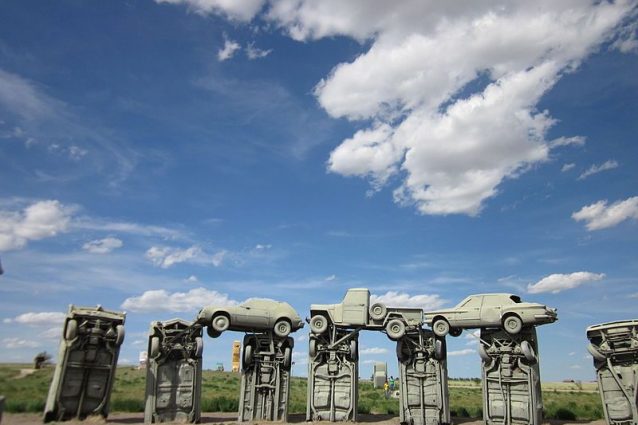 Carhenge. Foto di Emily Kil