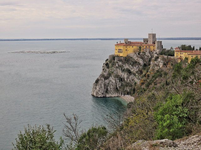 Castello di Duino. Foto da Flickr