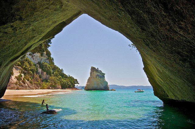 Cathedral Cove, Nuova Zelanda – Foto di macronix