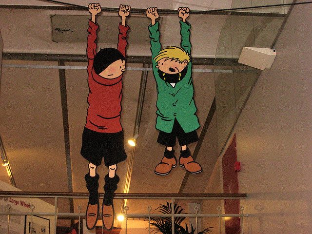 Centro belga del fumetto. Foto di Tpholland