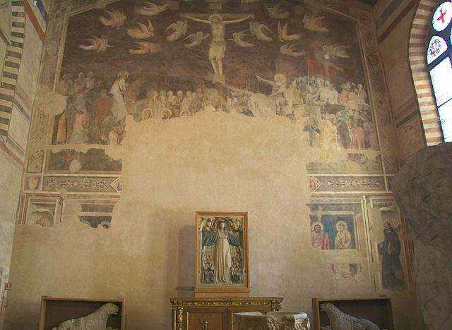 Andrea Orcagna, Crocifissione – Foto Wikimedia Commons