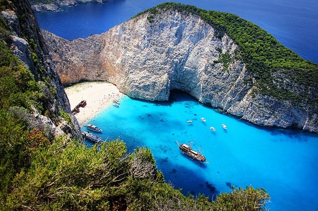 Navagio, Zante – Foto Pixabay