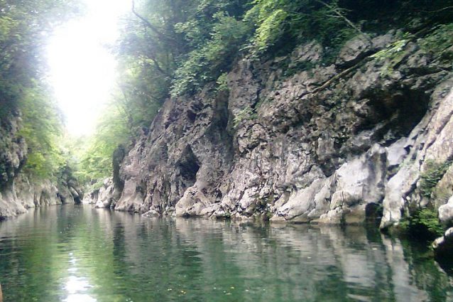 Gole del Calore. Località Remolino. Foto da Wikipedia