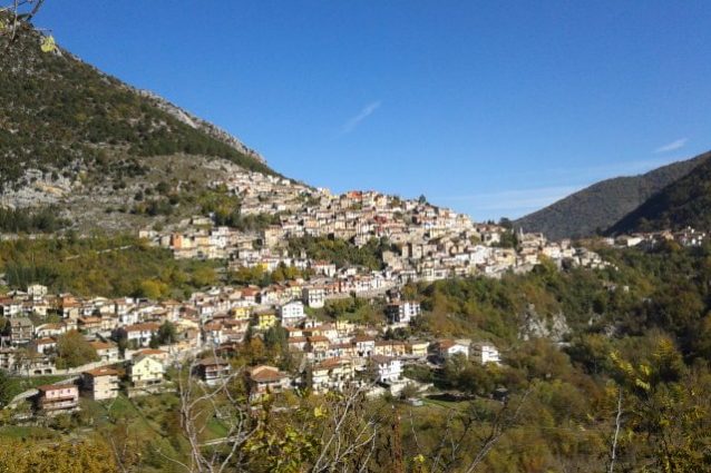 Veduta di Capistrello – Foto Wikimedia Commons