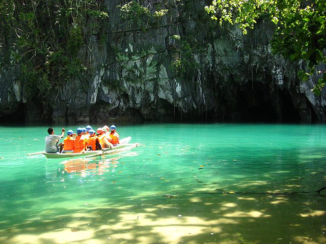 Fiume sotterraneo di Puerto Princesa – Foto Wikimedia Commons