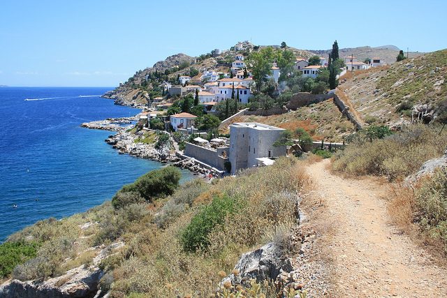 Vista di Hydra. Foto di George Cancela