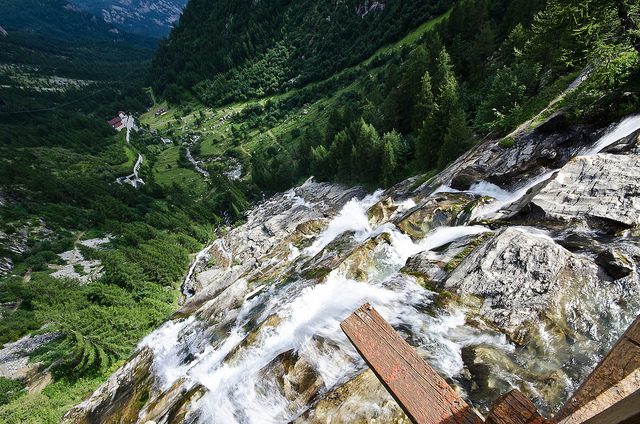 Cascata del Toce. Foto di Mike Bacchin