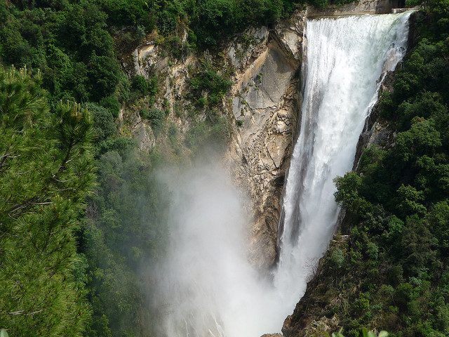 Cascate dell’Aniene. Foto di Pasaico