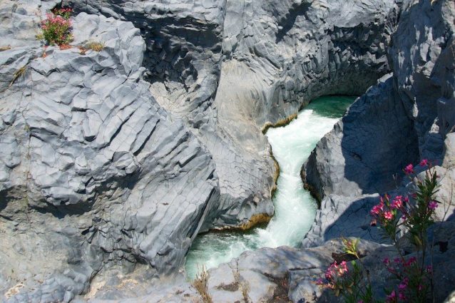 Gole dell’Alcantara. Foto di Antonio Fassina