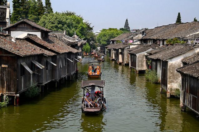Wuzhen, Cina – Foto di tengri555