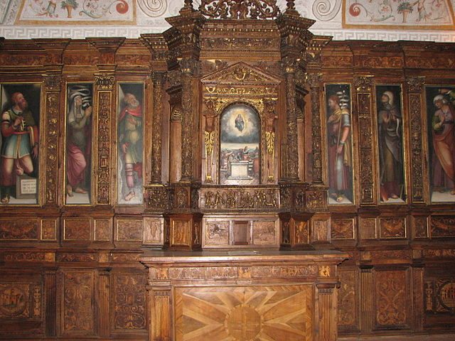 Spoleto, interno del Duomo – Foto Wikimedia Commons