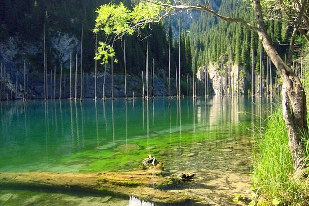 Lago Kaindy – Foto Wikipedia